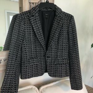 Black & White Ann Taylor Blazer
